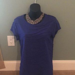 Blue Simply Vera top